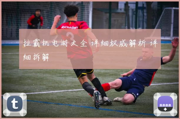 拉霸机电游大全 详细权威解析 详细拆解